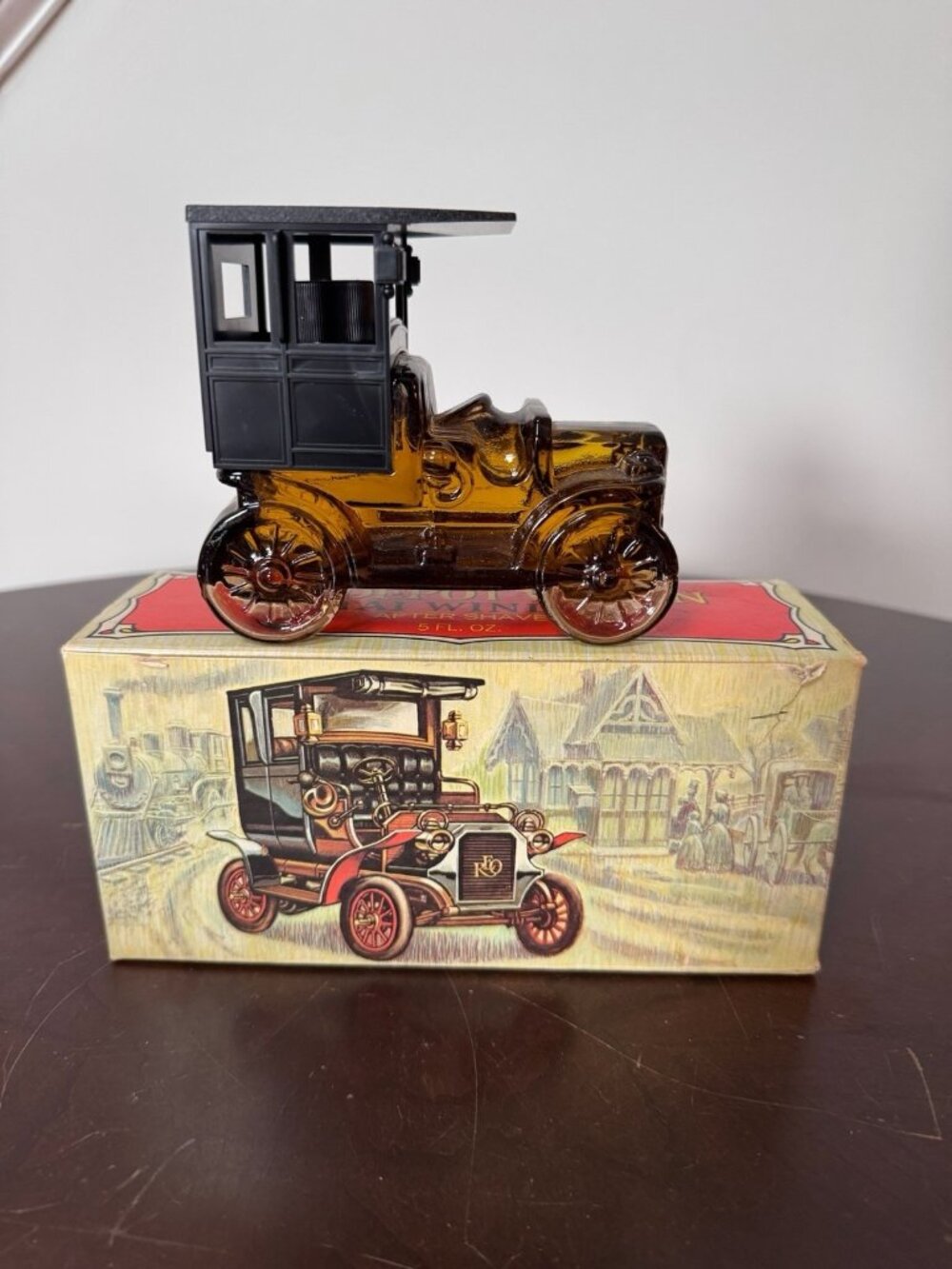 Vintage Avon Tai Winds After Shave 1906 Reo Depot Wagon NIB